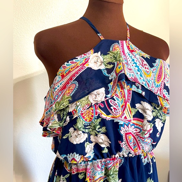 NWT DNA Couture Floral Fit and Flare Dress - Picture 2 of 5